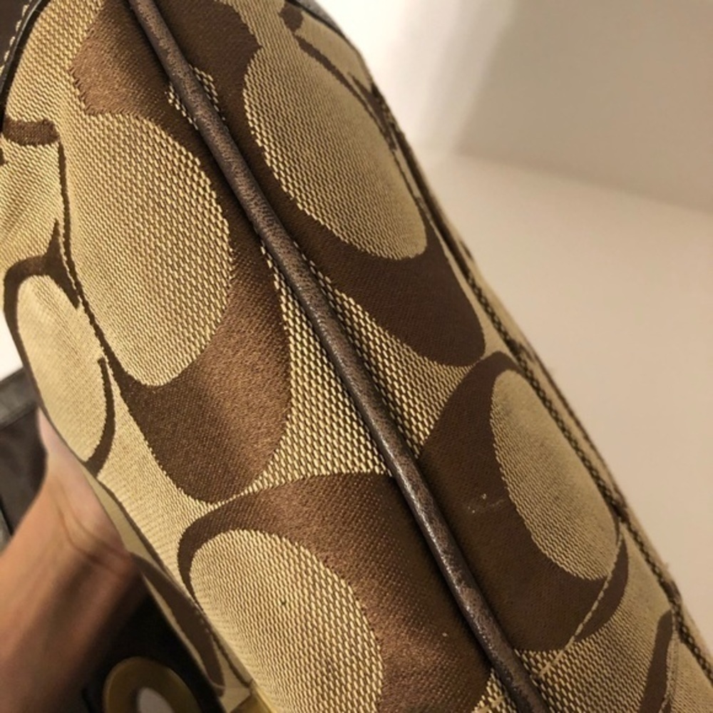 COACH 11257 ergo brown signature c hobo bag vintage y2k rare - Picture 9 of 16